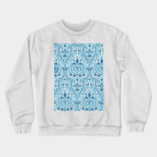 Damask Pattern Crewneck Sweatshirt by rlatnwls